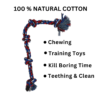 5 Knot Rope Toy for Dog - Image 4