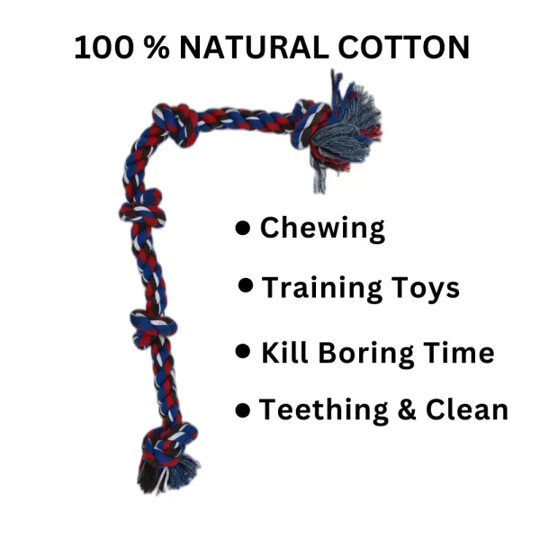 5Knot Rope Dog toys | Chew Toys | Training Toy