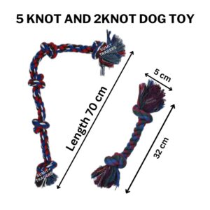 5Knot and 2Knot Rope Dog toys