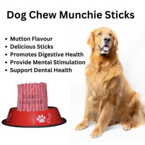 Dog and Puppy Munchy sticks Mutton Flavors 400Gm