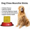 Dog and Puppy Yellow Munchy sticks Chicken Flavors